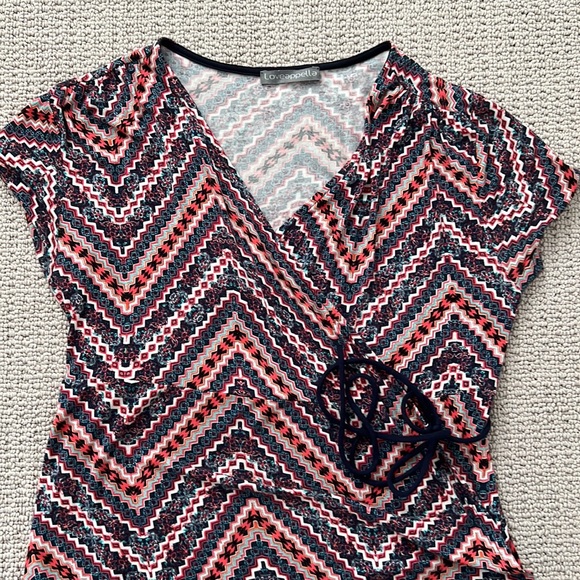 Flattering wrap dress can be worn as maternity. - Picture 3 of 3